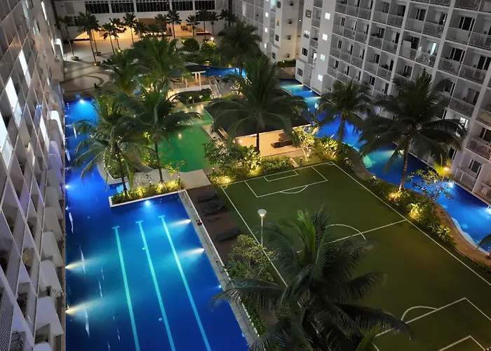 Balcony Pool View Shore Residences Tower D Manila